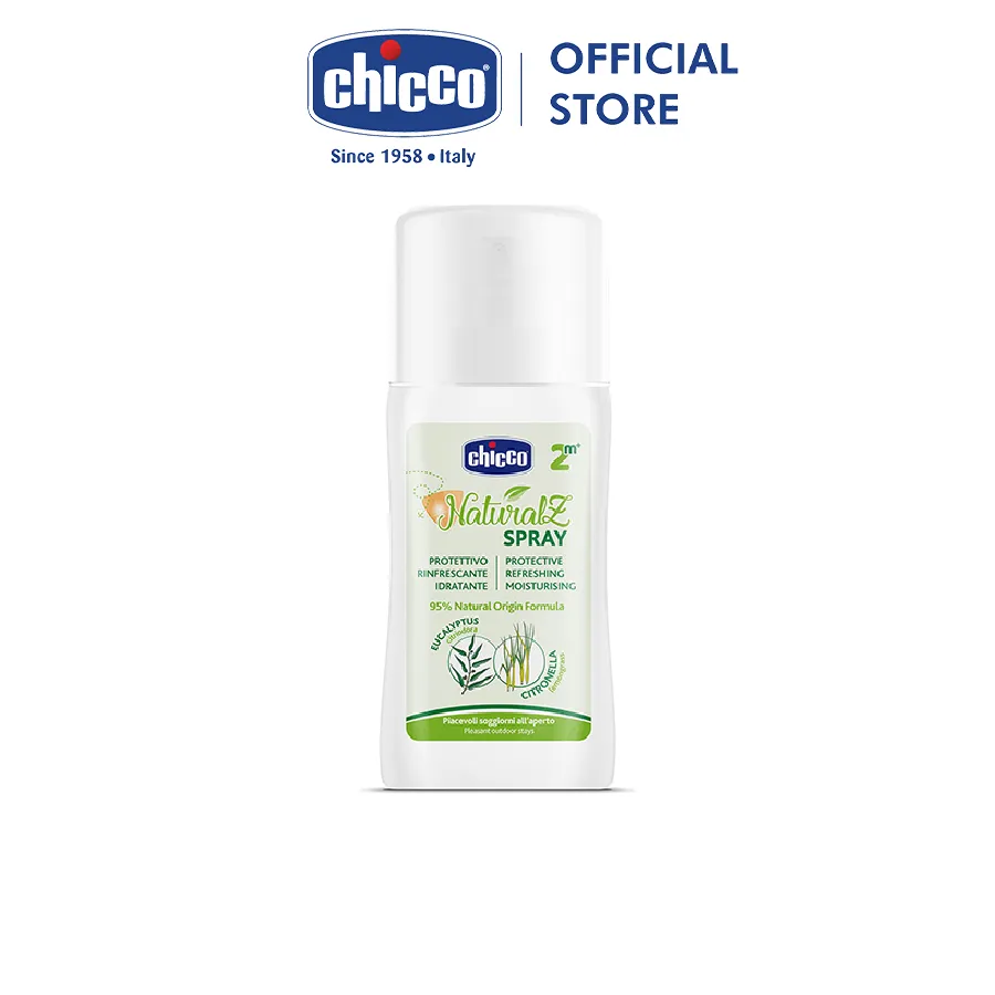 Ảnh Xịt bảo vệ da chiết xuất tinh dầu tự nhiên (Thay xịt xua muỗi) Chicco NaturalZ 100ml 2