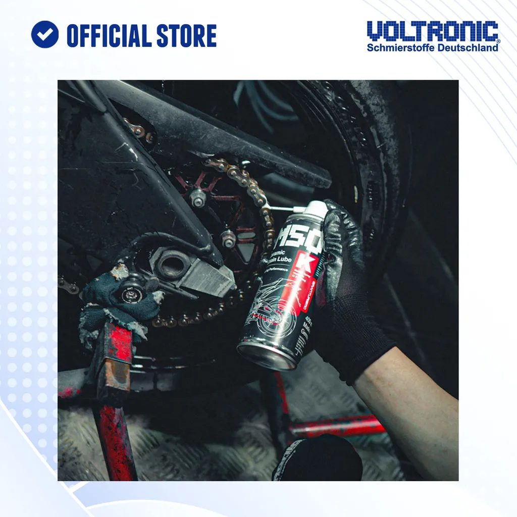 Ảnh XỊT DƯỠNG SÊN PHỬ SỨ CAO CẤP NHẬP KHẨU ĐỨC VOLTRONIC M50-K CERAMIC CHAIN LUBE (M50 VOLTRONIC) - VOLTRONIC VIETNAM STORE 3