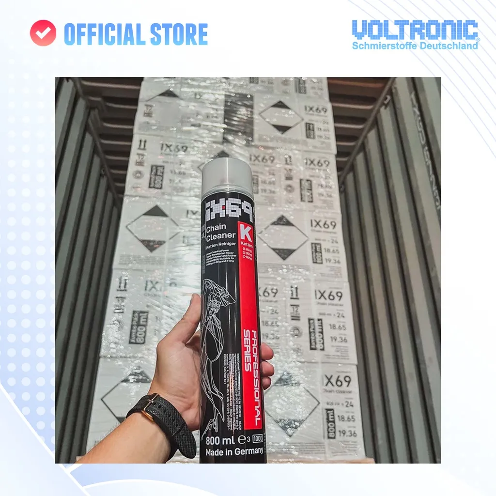 Ảnh Xịt rửa sên nhập khẩu chính hãng từ đức VOLTRONIC IX69 Jumbo 800ml - VOLTRONIC VIETNAM store 2