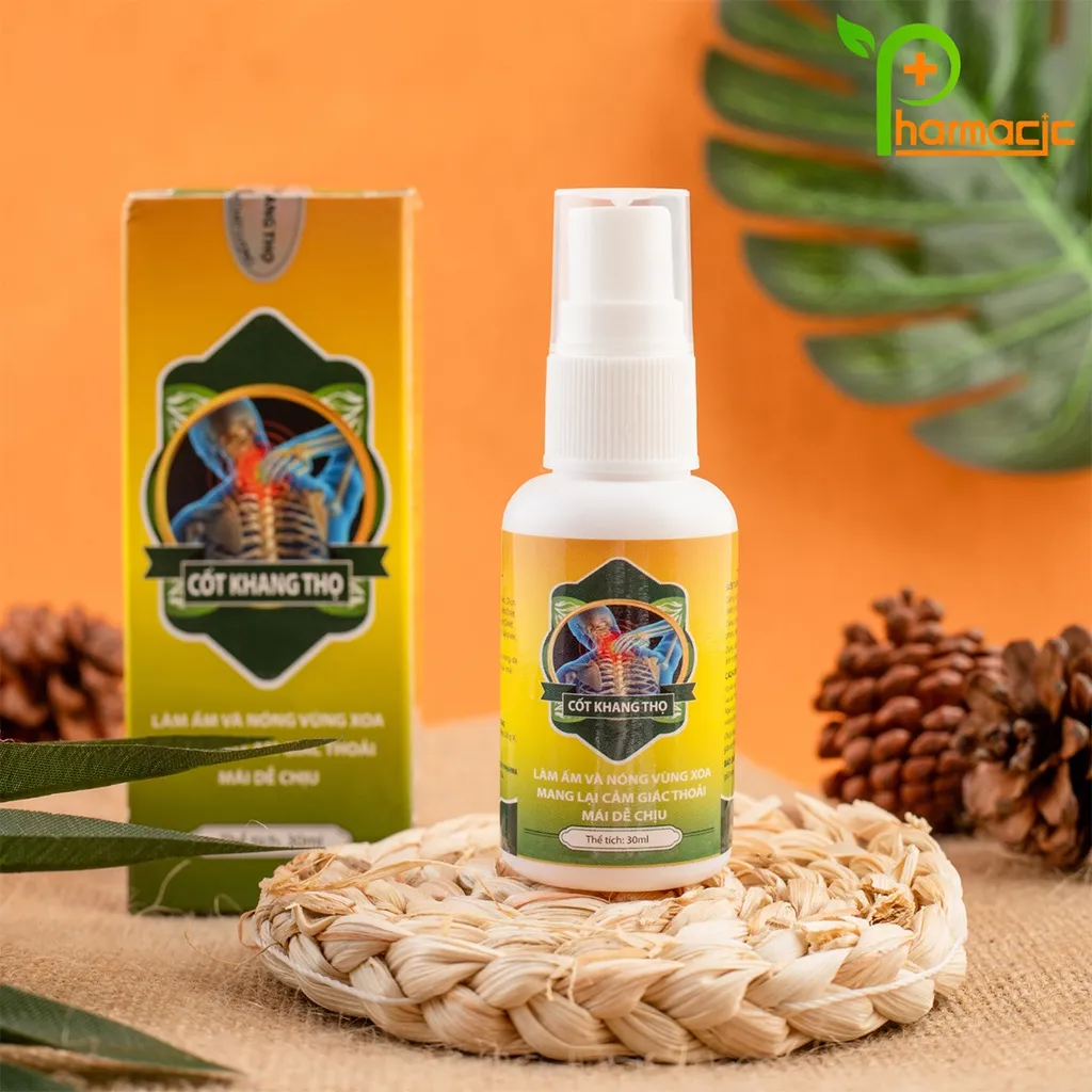 Ảnh Xịt Xoa Bóp KHANG THỌ Chính Hãng 30ml, Hỗ Trợ Giảm Nhanh Cơn Đau Xương Khớp 3