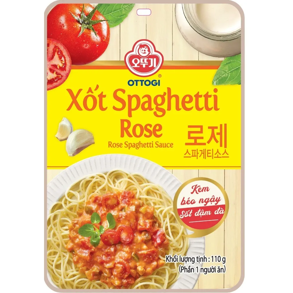 Ảnh Xốt Spaghetti Rose Ottogi 110g 2
