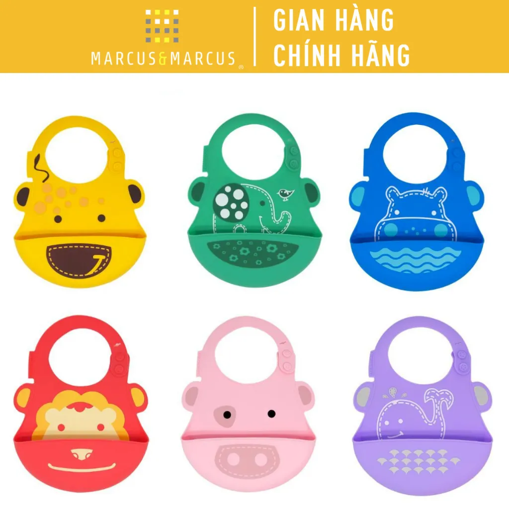 Đánh Giá Yếm Silicon Ăn Dặm Marcus & Marcus Cho Bé 6 Tháng: An Toàn, Sạch Sẽ