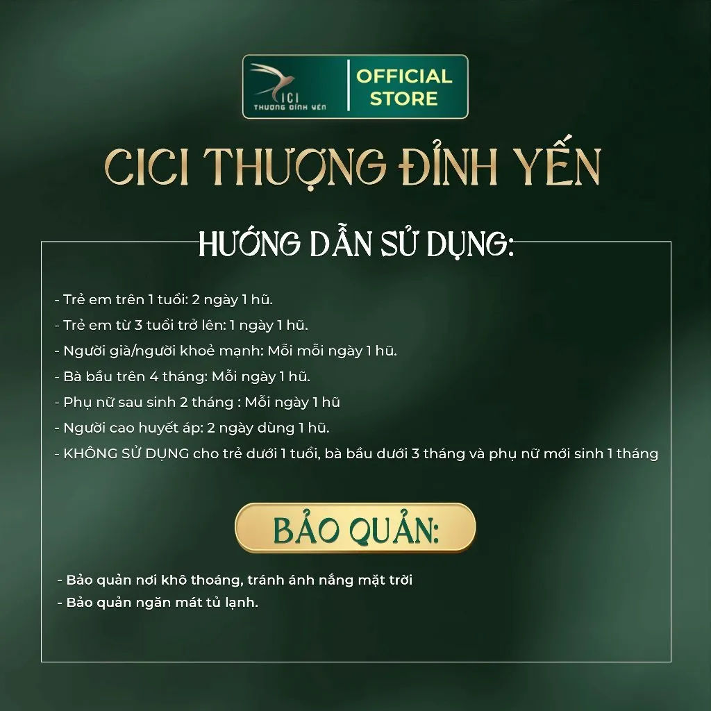 Ảnh Yến chưng cao phẩm vị Saffron - Nhuỵ Hoa Nghệ Tây hũ 50-65g CiCi Thượng Đỉnh Yến Yến Tươi Khánh Hòa Nguyên Chất 4