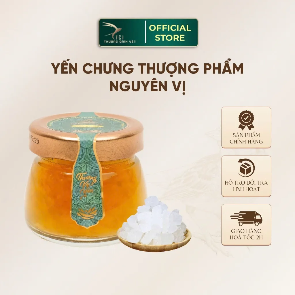 Ảnh Yến Chưng Thượng Phẩm Công Nghệ Cao Hũ 50-65g CiCi Thượng Đỉnh Yến Kết Hợp Cùng Các Loại Thảo Dược Quý Yến Tươi 1