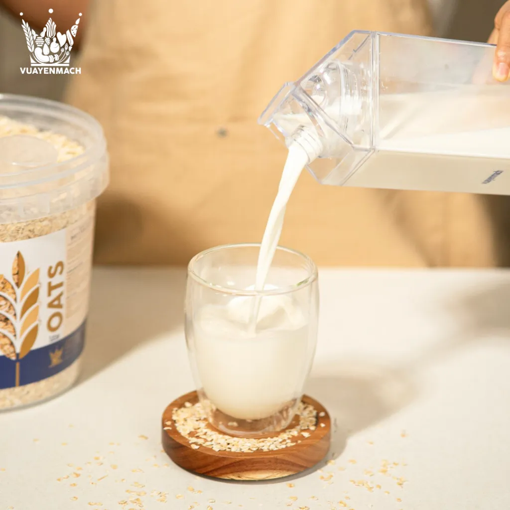 Ảnh Yến mạch tươi nguyên cám cán mỏng VUA YẾN MẠCH Úc  ăn kiêng healthy eat clean mẹ bầu 3