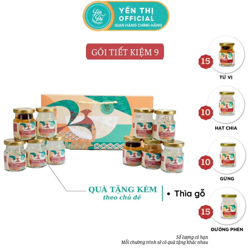 Ảnh Yến Thị - Gói tiết kiệm 50 hũ, không hộp - Yến sào Khánh Hòa chưng sẵn -30% yến/hũ 70ml 4