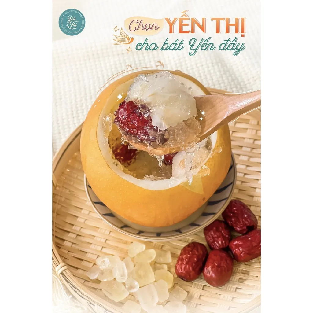 Ảnh Yến Thị - Gói yến tròn - Yến sào Khánh Hoà - Trọng lượng: 50gr 4
