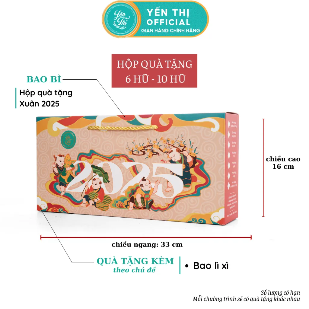 Ảnh Yến Thị - Hộp Giấy Bao Bì - Hộp Tết 2025 - Xuân 2025 1