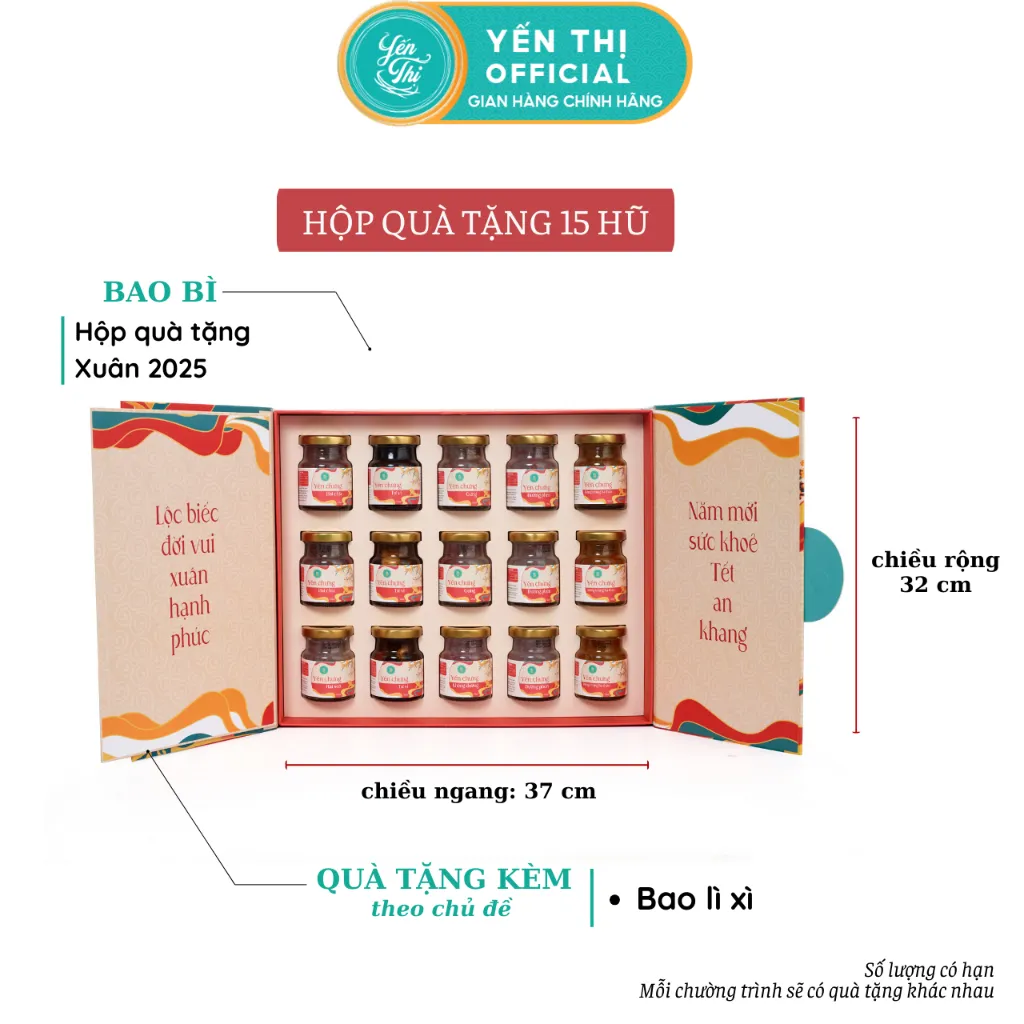 Ảnh Yến Thị - Hộp Giấy Bao Bì - Hộp Tết 2025 - Xuân 2025 2