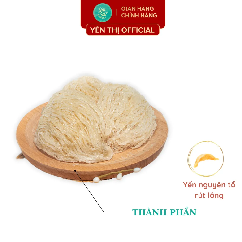 Ảnh Yến Thị - Tổ yến thô và tinh chế - nguồn gốc Khánh Hoà - Trọng lượng: 50g & 100g 4