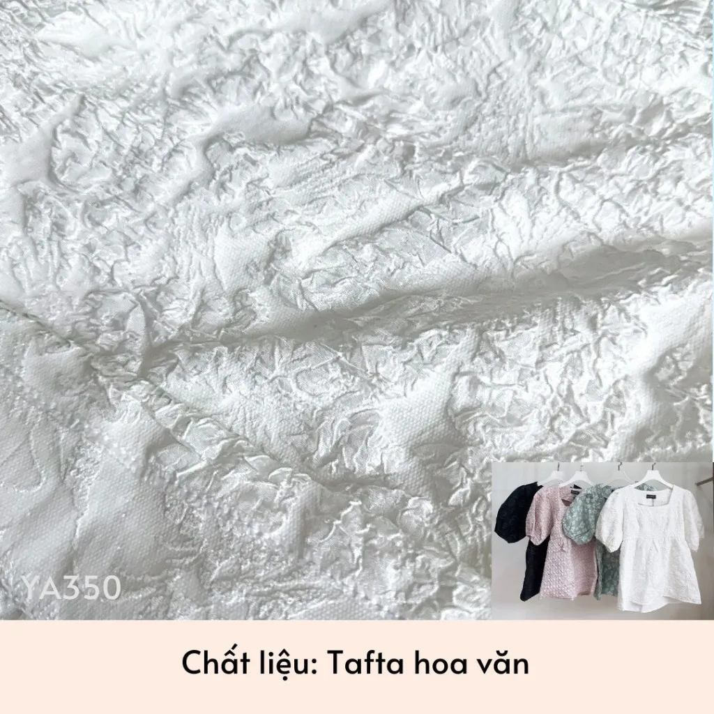Ảnh YU CHERRY | Áo nữ tay phồng, cổ vuông, form babydoll Cindy Pattern Top YA350 3