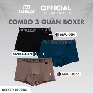 Quần Lót Boxer Nam Jackies Cao Cấp, Hoạ Tiết Tinh Tế, Bắt Mắt, Ôm Dáng Chuẩn, Phong Cách Trẻ Trung MS905