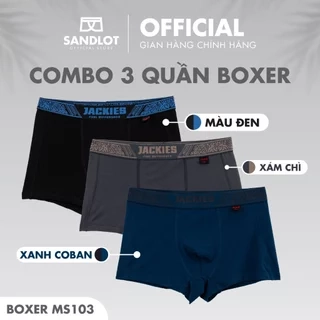Quần Lót Nam Boxer JACKIES Thời Trang Cao Cấp Sang Trọng,Mẫu Mã Thiết Kế Đẹp Mắt, Nhiều Size Lựa Chọn MS206