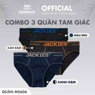 Quần Lót Tam Giác Thời Trang Nam Jackies Cao Cấp, Thiết Kế Trẻ Trung, Form Dáng Chuẩn Hàn MS606