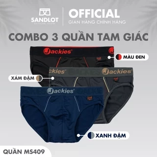 Quần Sịp Tam Giác Nam Jackies Cao Cấp, Thiết Kế Màu Sắc Hiện Đại, Bắt Mắt, Ôm Dáng Thon Gọn MS409