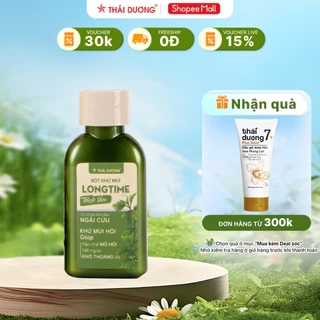 Bột Khử Mùi Longtime Ngăn Hôi Nách, Hôi Chân, Khô Thoáng - Sao Thái Dương