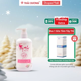 Mua 1 Sữa tắm Tây Thi 480ml (Hoa Anh Đào) dành cho da mụn, nhạy cảm Tặng 1 Sữa tắm Thái Dương 7 Plus Gold 50g
