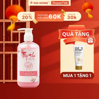 Mua Sữa tắm Tây Thi (chai 500ml - Hoa anh đào) Tặng 1 Dầu gội 7 Plus Gold 50ml