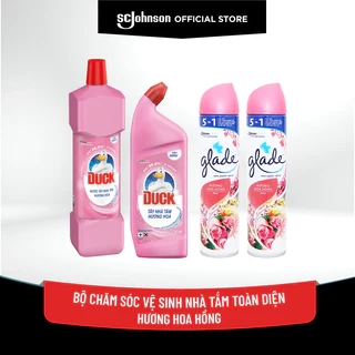 Combo Chăm Sóc Vệ Sinh Phòng Tắm Toàn Diện