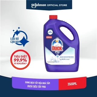 DUCK Tẩy Rửa Nhà Tắm Siêu Tẩy Pro 3500ml