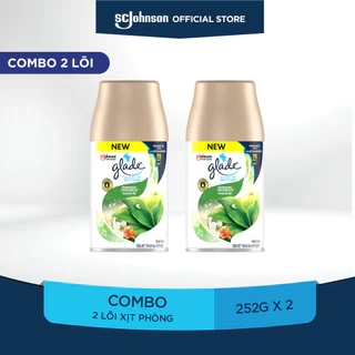 GLADE Combo 2 Lõi Xịt 252ml – Hương Sương Mai