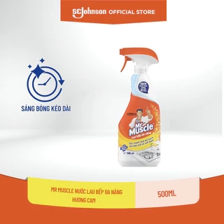 MR MUSCLE Nước Lau Bếp Đa Năng Hương Cam 500ml
