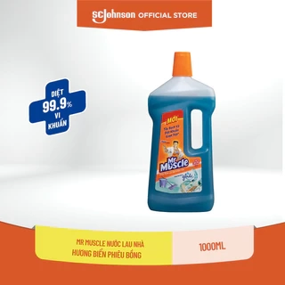 MR MUSCLE Nước Lau Nhà Hương Biển Phiêu Bồng 1000ml