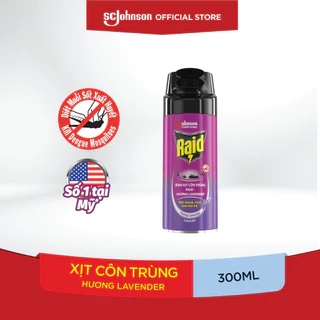 RAID Bình Xịt Côn Trùng Hương Lavender 520ml