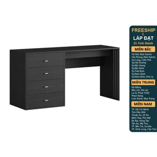 RAMUS, Bàn làm việc 4 ngăn kéo DEK_080, 150x50x76cm, Scandi Home