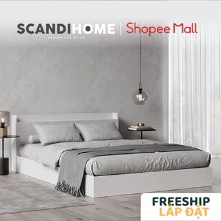 WINDY, Giường ngủ cao cấp hiện đại BED_088, 217x70cm, Scandi Home