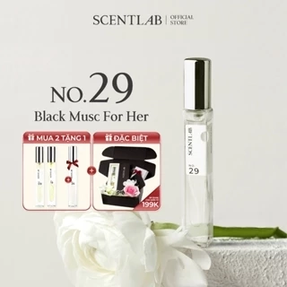 Nước hoa nữ mini SCENTLAB No.29 hương phấn nhẹ nhàng thơm lâu lưu hương 8h - xịt 10ml