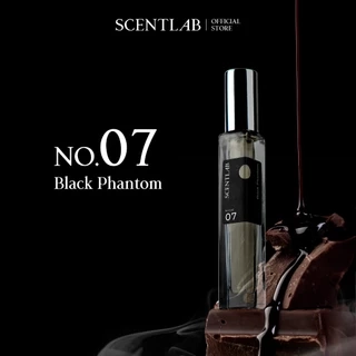 Nước hoa unisex SCENTLAB No.07 quyến rũ Black Phantom Niche tinh dầu thơm lâu, lưu hương 10h bí ẩn, gợi cảm mini 10ml
