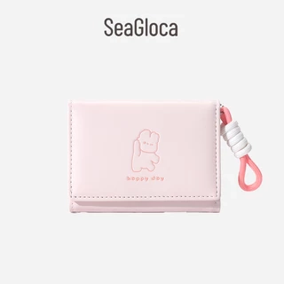 Seagloca Mới In Hình Động Vật Ví Đơn Giản Nhẹ Nhàng Đa Năng Ví Đựng Thẻ Dành Cho Nữ