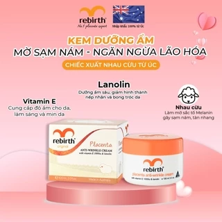Kem dưỡng ẩm mờ nám, chống lão hoá nhau thai cừu Rebirth Placenta & Vitamin E (100ml)