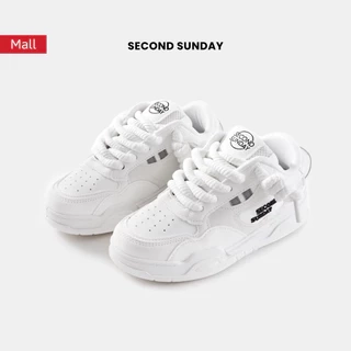 Giày Thể Thao Sneaker Nam Nữ Second Sunday Three Star Đế Tăng Chiều Cao 4cm SK50