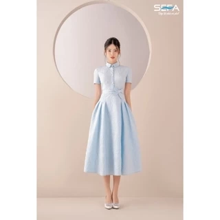 Đầm xoè SEFA cổ sơ mi bảng màu cực đẹp 200020675
