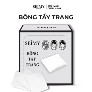 Bông tẩy trang Seimy 100 miếng - 100% Coton