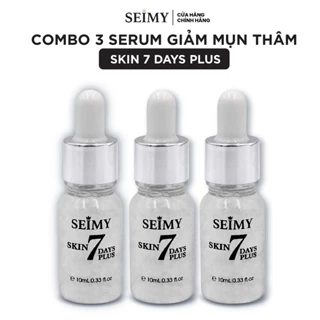 Combo 3 Chai Serum Mụn Thâm Seimy 10ml - Skin 7 Days Plus