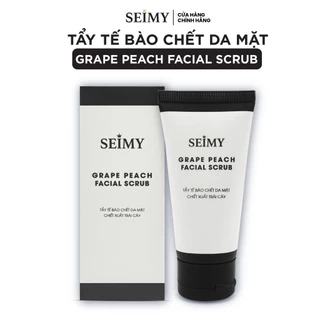 Gel Tẩy Tế Bào Chết Da Mặt Seimy 50gram - Grape Peach Facial Scrub