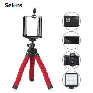 Giá đỡ ba chân SELENS mini kiểu dáng bạch tuộc linh hoạt dành cho điện thoại máy ảnh
