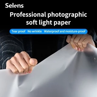 Giấy khuếch tán ánh sáng SELENS màu trong mờ kích thước 1.2x1m dùng trong studio chụp ảnh