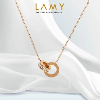 Dây chuyền nữ LAMY Sweet Love Necklace Rose Gold 6003