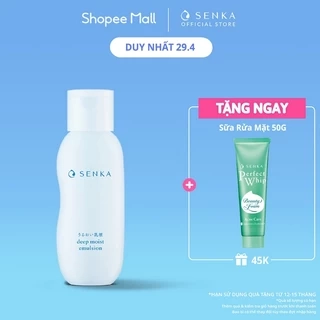 Sữa dưỡng cấp ẩm chuyên sâu Senka Deep moist Emulsion 150ml_15916