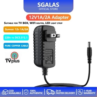 Bộ Sạc 12V 2A TV Plus AC / DC Cho CCTV / TV Plus / WIFI DVD