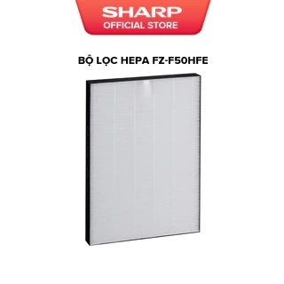 Bộ Lọc HEPA Sharp FZ-F50HFE Dành Cho Máy FP-G50E-W, FP-J40E-W, FP-GM50E-B, FP-JM40V-B - Hàng Chính Hãng
