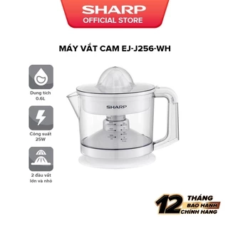 Máy Vắt Cam Công Suất 25W Sharp EJ-J256-WH ( Màu Trắng)