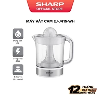 Máy Vắt Cam Sharp EJ-J415-WH Dung Tích 1.5L ( Màu Trắng)