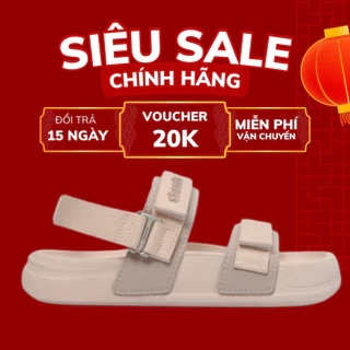 Giày sandal nam nữ Shondo bánh mì Platy 5 khoen gài màu HỒNG PL57095