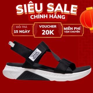 Giày Shondo Sandals F7 Racing F7R0010 đế trắng phối đen quai đen