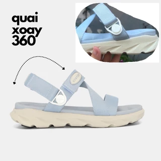Sandal Shondo F6S quai hậu xoay màu xanh trời F6S2534